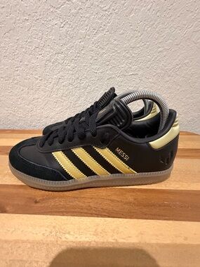 Adidas Samba Messi Black and Gold